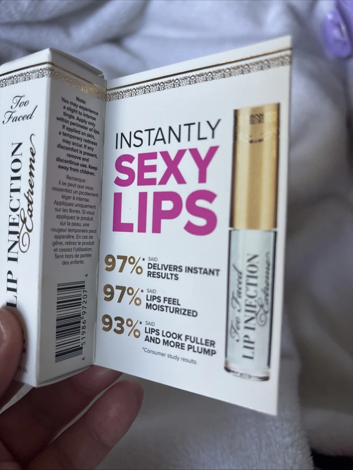 Too Faced Lip Injection Extreme Gloss Instant Long-Term Lip Plumper 0.05 Ounce - Image 3 of 3