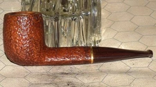 SAVINELLI BRUNA 129 ITALY Sitter 9mm Filter Tobacco Pipe #E171