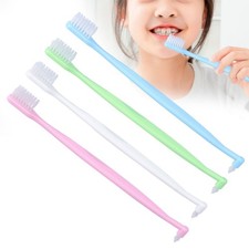 4PCS Orthodontic Toothbrush DoubleEnded Interspace Toothbrush for Braces