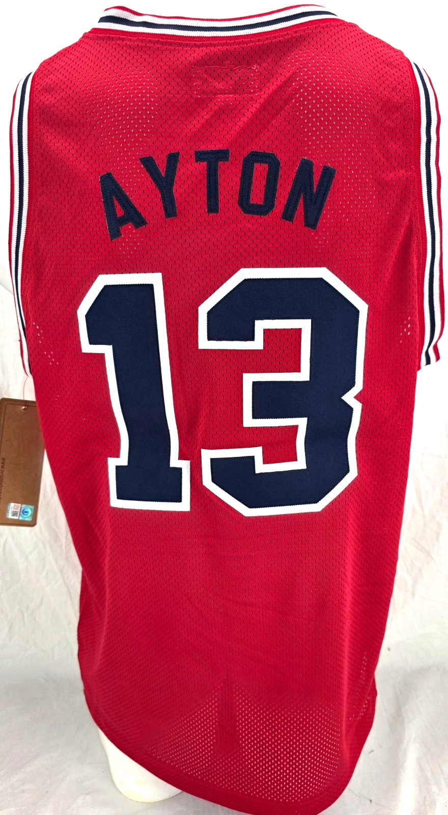 NEW Arizona Wildcats 13 Deandre Ayton Red Retro Brand Basketball Jersey Men's L