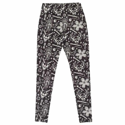 Stranger Things - Leggings Grösse S-M-L Logos Neu