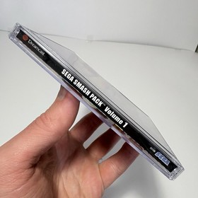 SEGA Smash Pack Volume 1 Dreamcast Complete CIB Tested Clean Fast Shipping