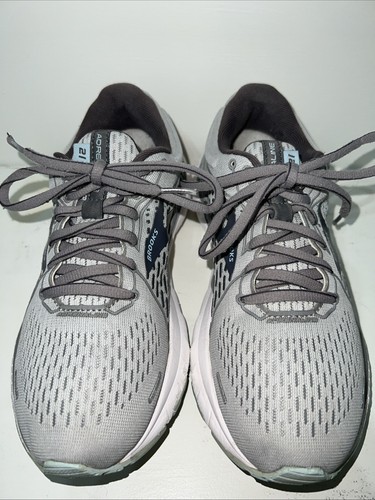 Zapatos para correr Brooks Adrenaline GTS 21 grises para mujer talla 6,5B 1203291B061 - Imagen 12 de 20