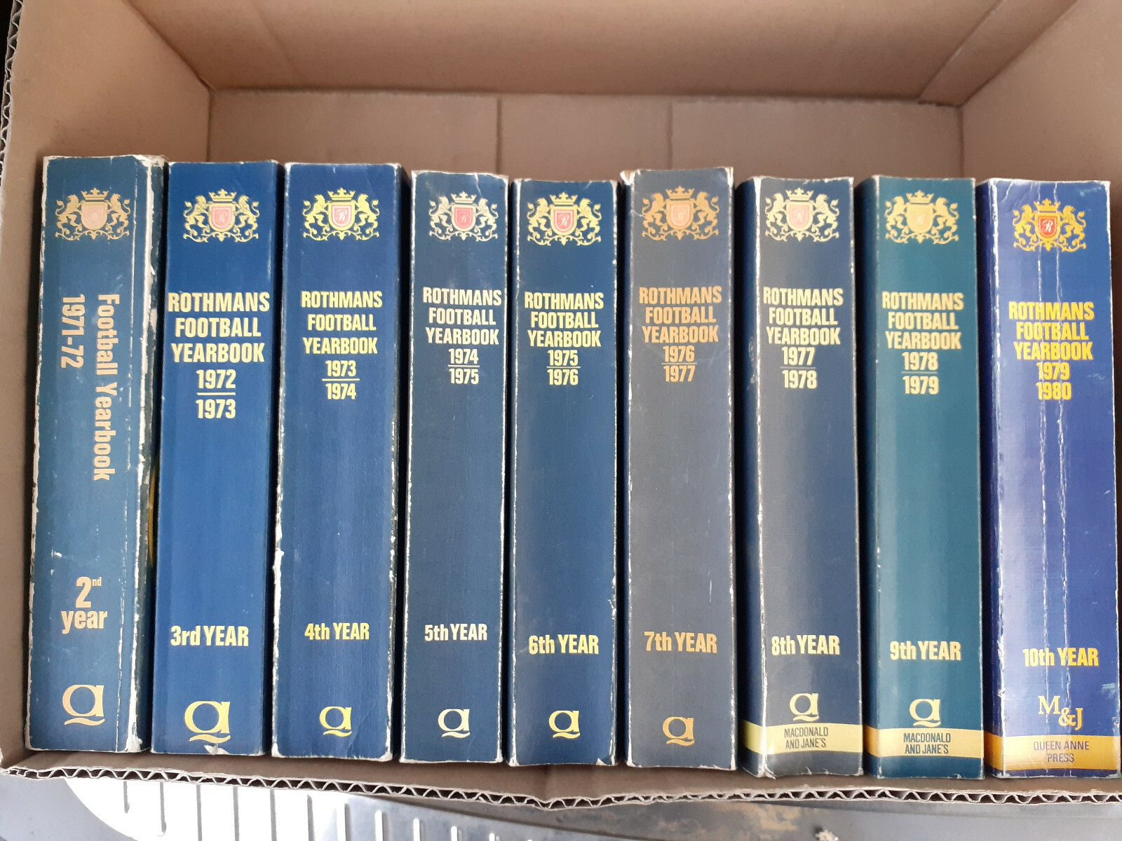 Rothmans / Sky Sports football yearbooks 19702023 New stock added 08