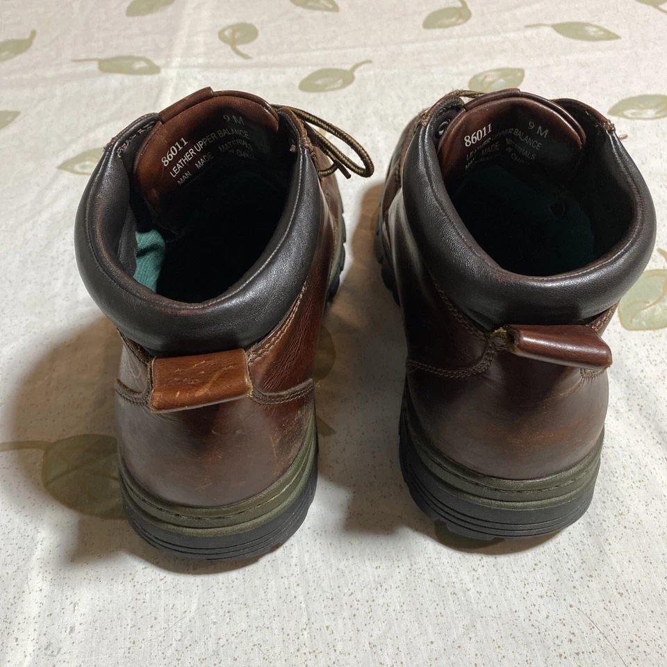 Solas masculinas de couro marrom Orvis tamanho 9M - Imagem 3 de 4