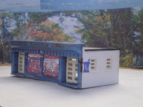 HO scale building HARDWARE RX Blue Bachmann | eBay