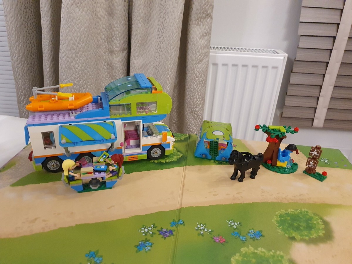 Lego Instructions Mias Campervan Lego Friends Van Lego Friends