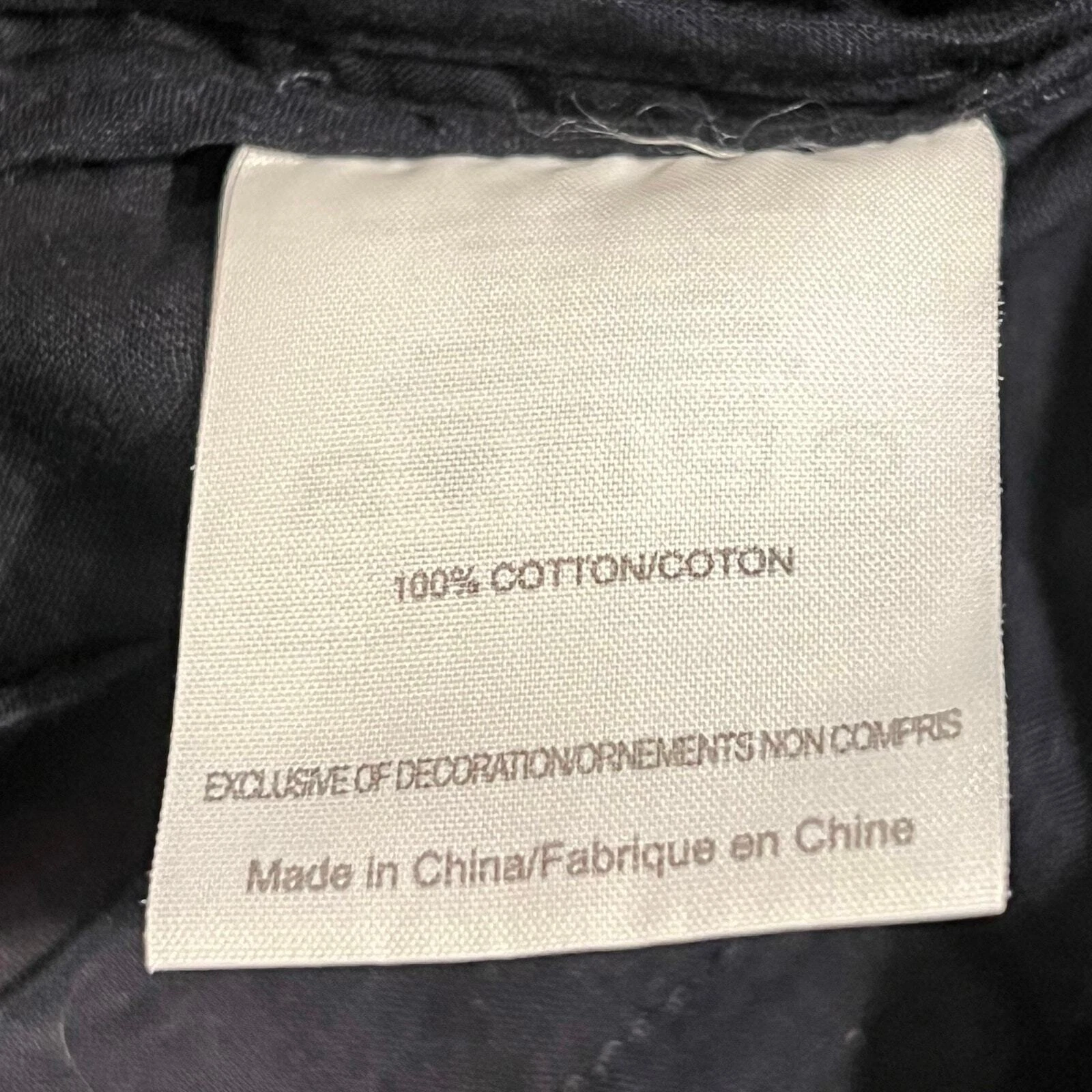 Tunica Tory Burch ricamata blu navy taglia 6 leggera trasparente casual boho spiaggia