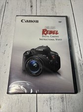 Canon DVD EOS Rebel Tutorial Guide and Instructional Video DVD New Sealed