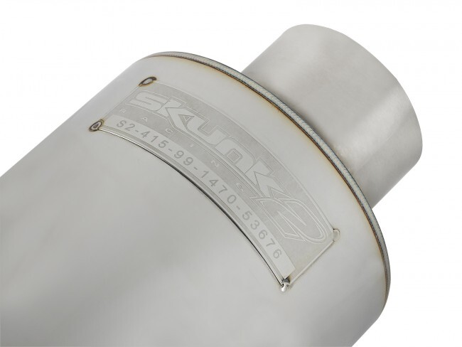 ◇muwm◇ Reversible Check Muffler (Gray Ivory) Skunk2 Racing Mega Power Muffler - 2.25
