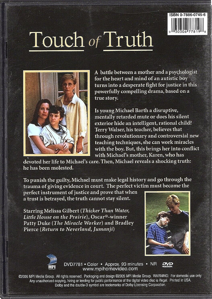 Touch Of Truth (Cries From The Heart) [DVD, 1994] Melissa Gilbert