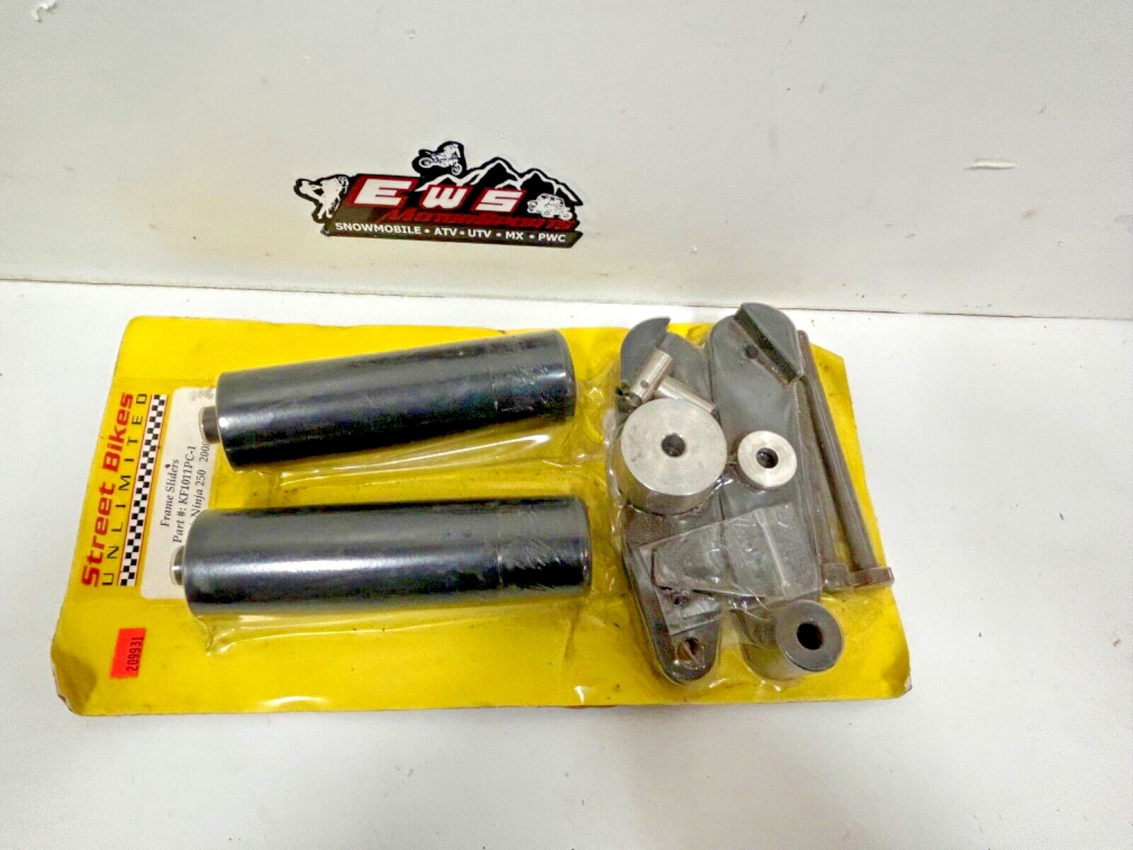 Unlimited Frame Sliders 08-11 Kawasaki Ninja 250 Kf1011pc-1