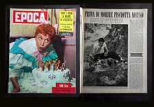 Rivista - EPOCA 1954 n 77  TINA DE MOLA Gaspare Pisciotta -Marriman-