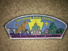 Boy Scout Keystone Area Pennsylvania Council 2010 National Jamboree JSP Patch