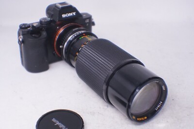 SONY E MOUNT ADAPTED Mitakon 85-300mm f/5.6 Telepron OBJEKTIV + A7 NEX A6000
