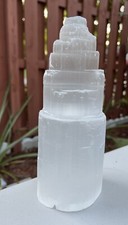 8  Selenite Peak Lamp