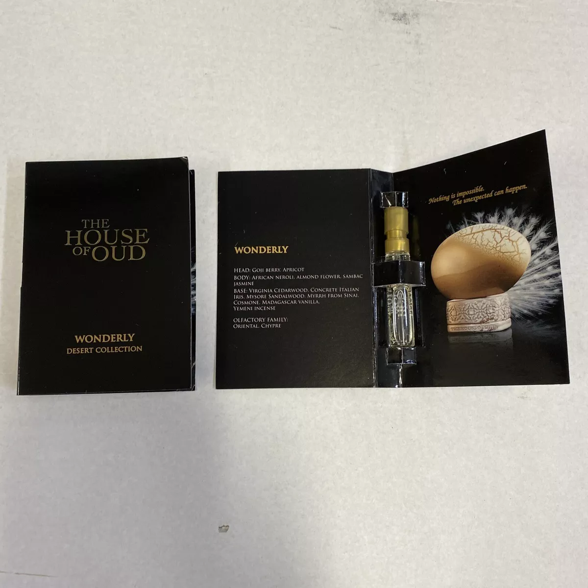 2 The House of Oud Wonderly Eau de Parfum Vial Spray 2ml eBay