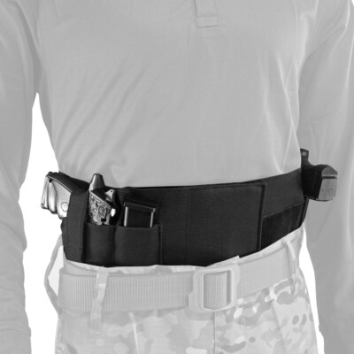 Tactical 2-in-1 Shoulder Holster Belly Band Holster Concealed
