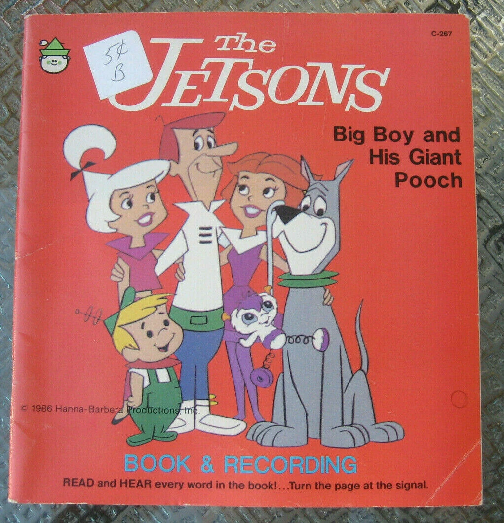 Vtg Book THE JETSONS A Big Boy and his Giant Pooch Peter Pan Records (no  record) | eBay