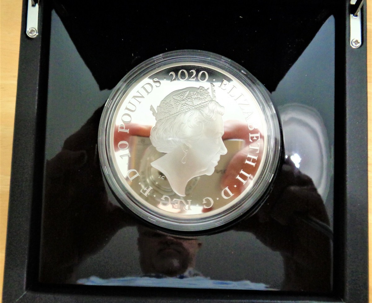 2020年 ミュージックレジェンド クイーン 5オンス銀貨 NGC PF70UC 2020年 エリザベス2世 10ポンド5オンス銀貨 NGC PF 69 UC