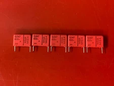 5x MKS4-0.047/630/10 WIMA CAPACITOR 0.047UF 630V 10% RADIAL