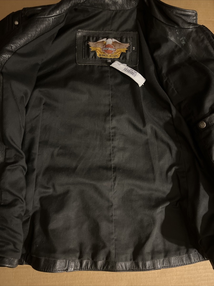 ジャケット・アウター HARLEY DAVIDSON LEATHER conchoTee size L Ladies Authentic Genuine Harley-Davidson Leather Jacket