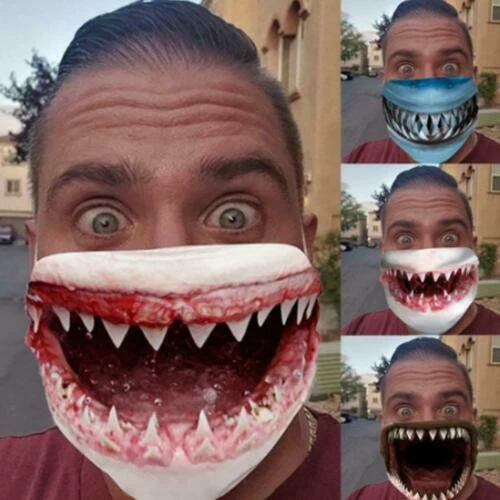 Masken und Augenmasken Mund