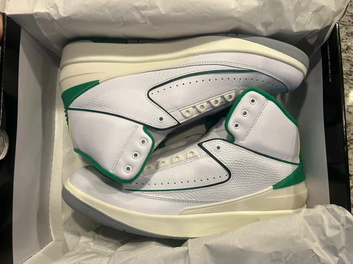 Nike Air Jordan 2 Retro Lucky Green - Men’s Size 10.5 (DR8884-103) New in Box