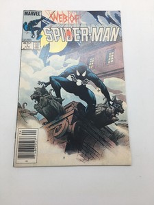 Web-Of-Spider-Man-1-1985-Marvel-Comic-Painted-Cover-VF-NM