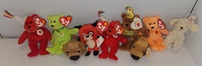 (9)McDonald's Plush Toys ty Beenie Babies&The Dog Artlist Collection Happy Meals