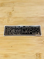 Honda NS400 NS400 R NS 400 NS 400 R Aufkleber Sticker Decal Drive Chain Vorsicht