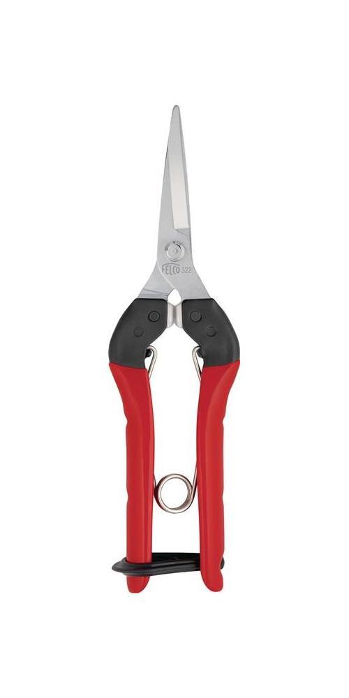 Tijeras de cosecha y lectura FELCO longitud total 190 mm