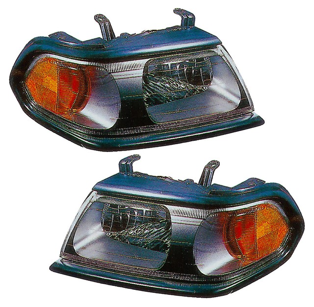 For 2000 2001 2002 2003 2004 Mitsubishi Montero Sport Headlights Pair