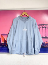 Pretty Green X Umbro Blue Drill Top | Large | Liam Gallagher Maine Road Oasis