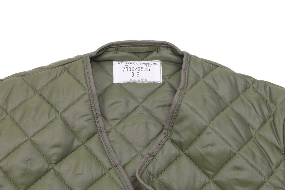 Original Swedish army field jacket parka quilt liner Original Swedish army field jacket parka quilt liner