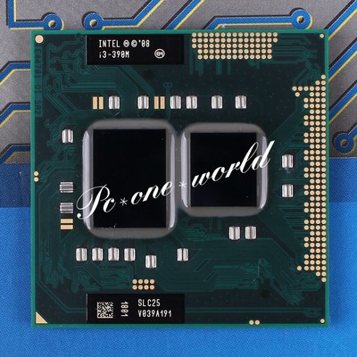 100% OK SLC25 Intel Intel Core i3-390M 2.66 GHz Dual-Core Laptop Processor CPU