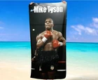 Mike Tyson boxer beach towel gift