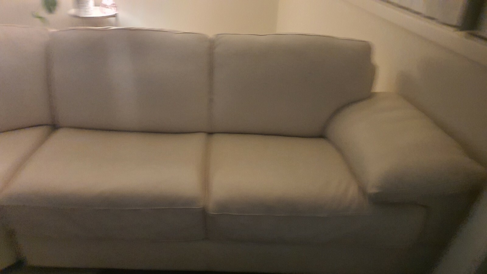 "As new" elegant coastal white leather lounge suite RRP 8,000 eBay