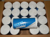1000 MüLlbeutel Professional Line Clean And Clever 60L Weiß (20X50Er Karton)