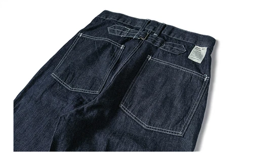 Bronson 1930s Dungarees Civilian Conservation Corps Work Pants 10oz Denim Jeans - Picture 30 of 36