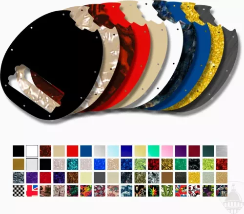 WD Custom Pickguard For Music Man Old Smoothie 40th Anniversary StingRay Bass