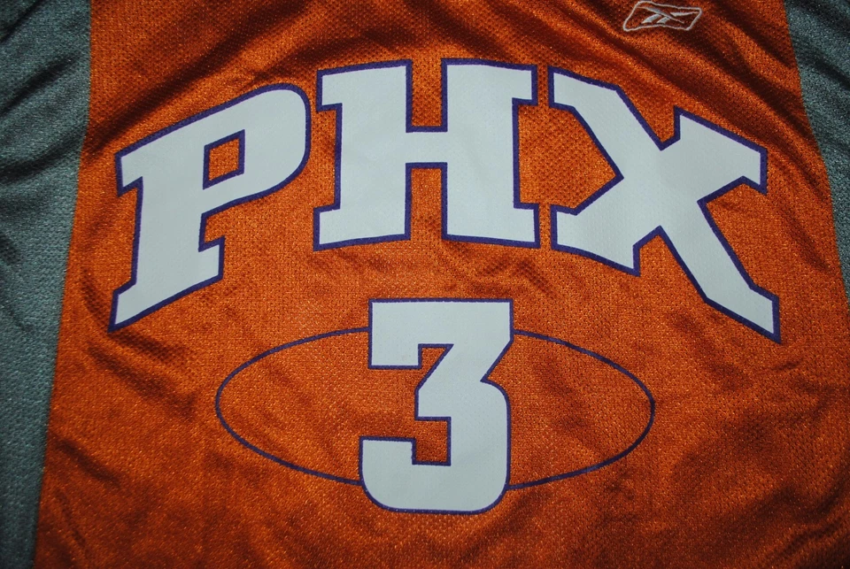 CAMISA PHOENIX SUNS REEBOK MARBURY BASQUETE NBA CAMISA VINTAGE TAMANHO MASCULINO GRANDE - Imagem 4 de 4