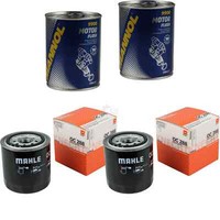 2X Original Mahle / Knecht ÖLfilter OC 288 + 2X SCT Motor Flush MotorspüLung