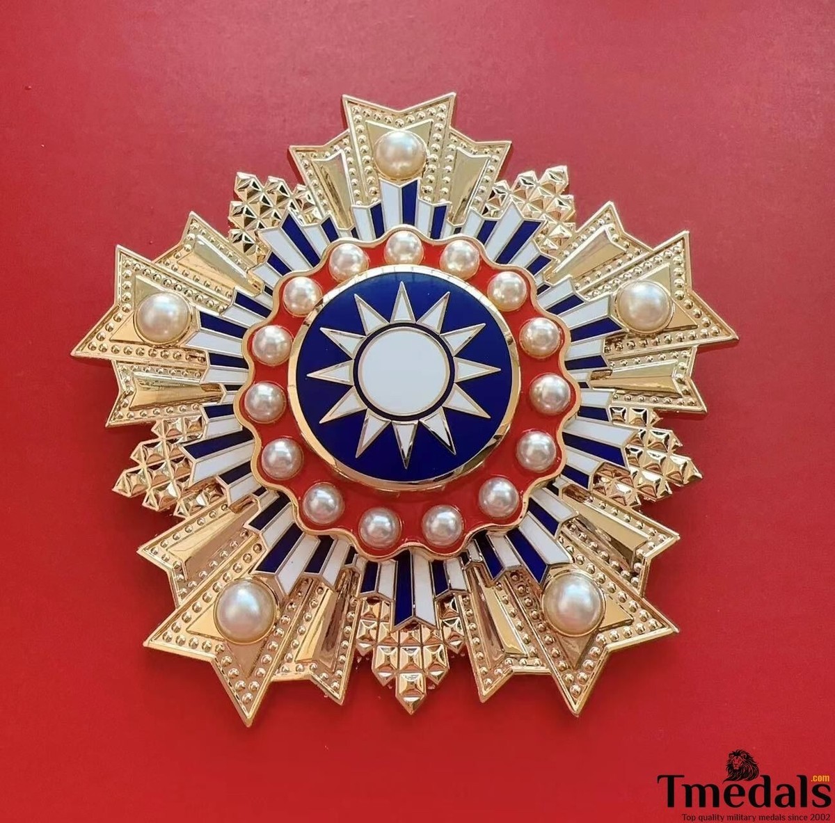 【レア】即位礼正殿の儀 記念品 Chinese CHINA-REPUBLIC Order of Brilliant Jade Breast star