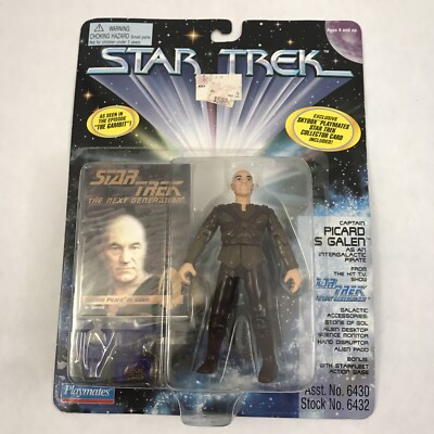 Star Trek the Next Generation PICARD als GALEN Actionfigur NOS Playmates 6432