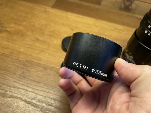*Near Mint w/ Hood* Petri C.C 135mm F/2.8 Telephoto Lens M42 Mount From Japan - Picture 5 of 12