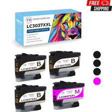Ink Cartridge for Brother 1 set 3B 1M LC3037 LC-3037XXL for MFC-J5845DW MFC-J5