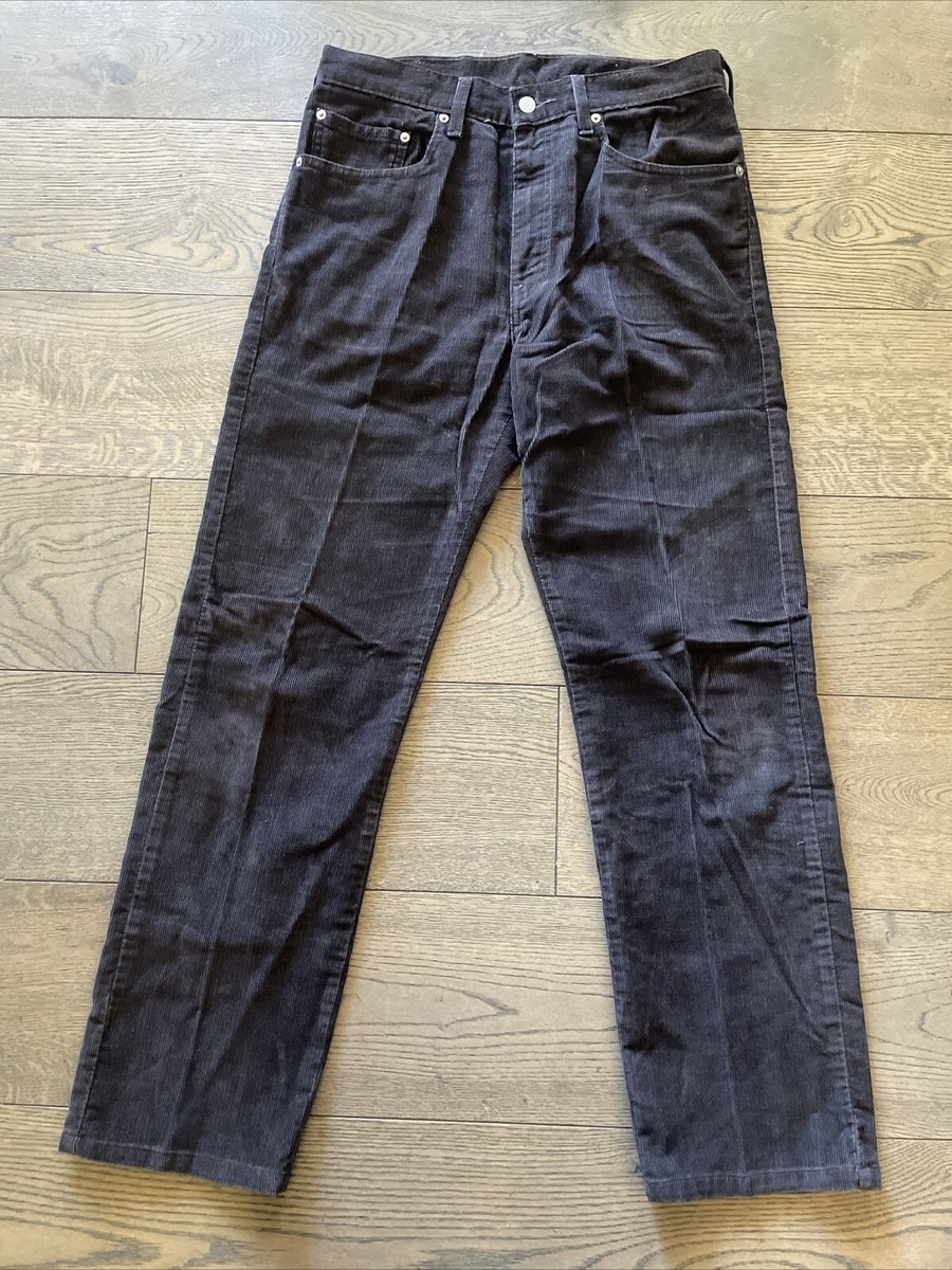 パンツ LEVIS VINTAGE CLOTHING 505 33 x 32 LVC VINTAGE LEVI 505 BLACK CORDUROY 33 x 32 RED TAG | eBay