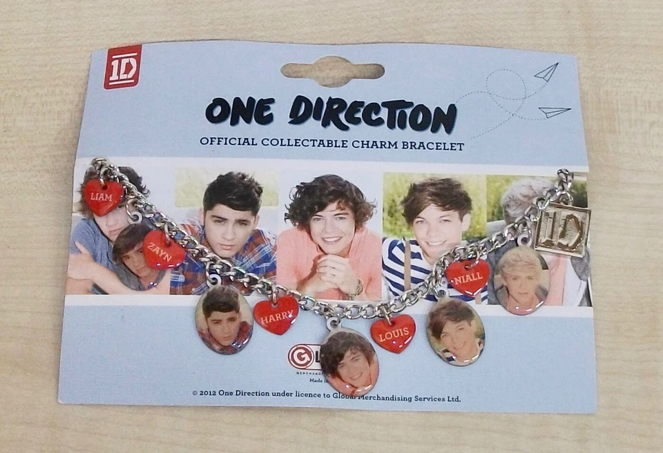 Offizielles One Direction Charm Armband **brandneu** (Harry Styles)