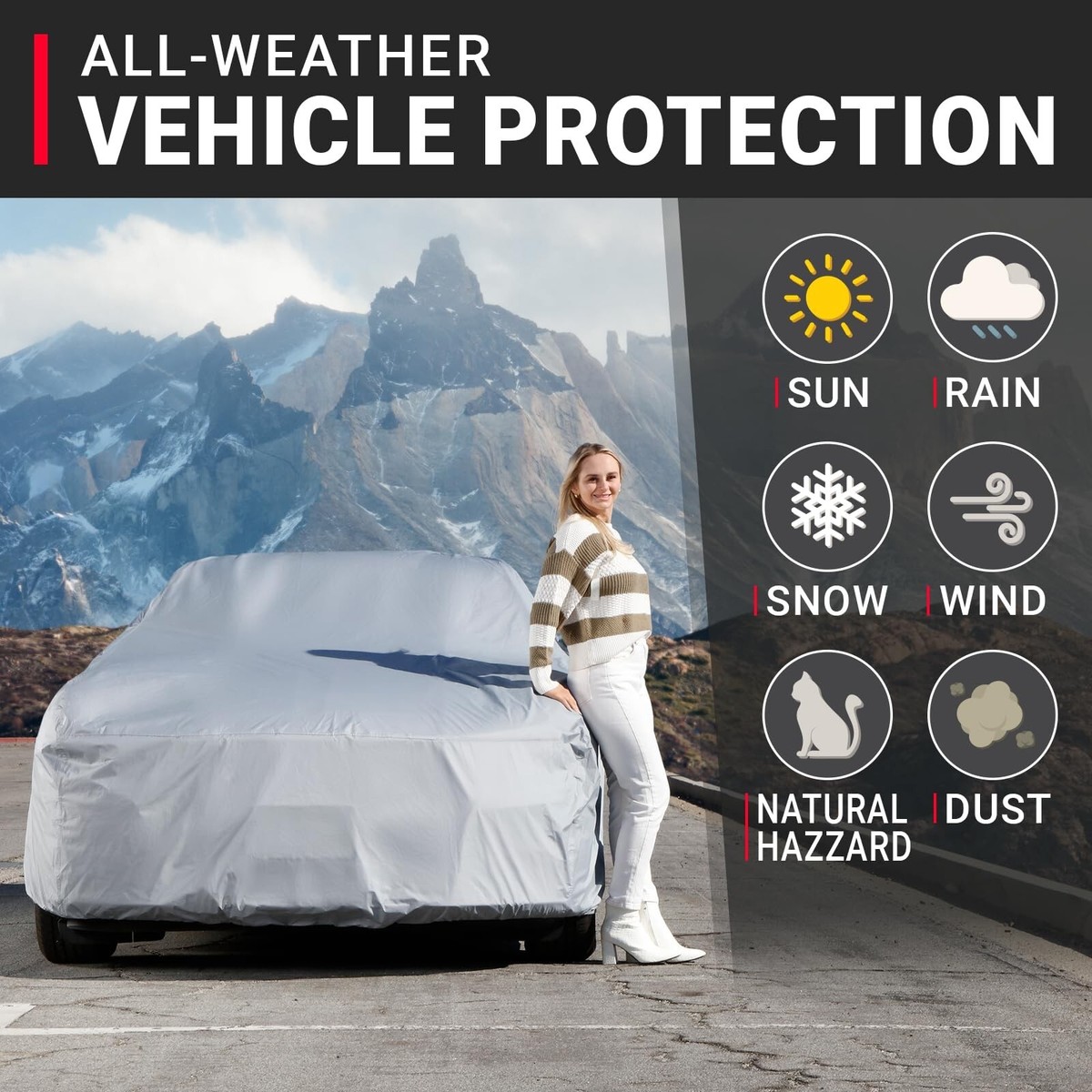 Car Cover For Porsche Cayenne All Weather Sun Wate... - Vicedeal